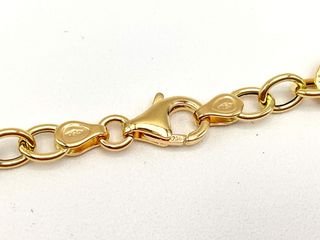 cadena oro 18k 22cm