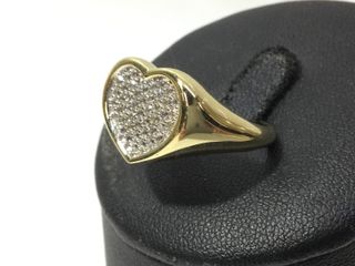 sortija oro 18k con circonita