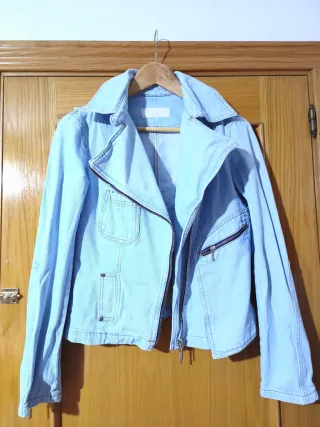 Chaqueta vaquera azul Purificación García