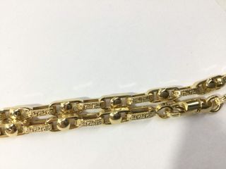 cadena oro 18k 30cm