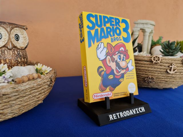 Caixa Super Mario Bros 3 (NES)