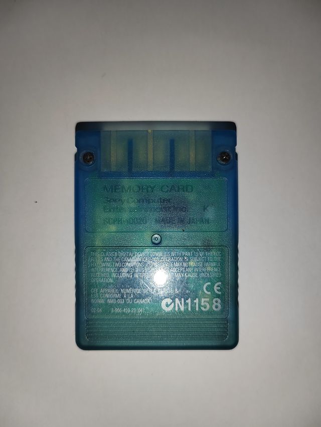 Tarjeta Memoria PS2 8MB MagicGate Sony Original