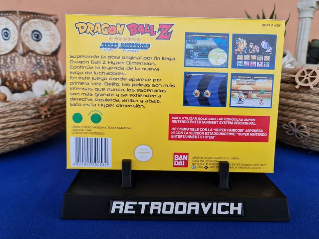 Caja Super Nintendo Dragon Ball Z