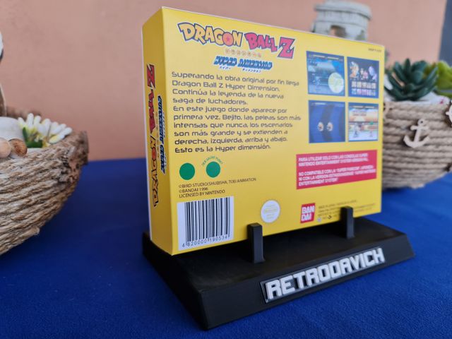 Caja Super Nintendo Dragon Ball Z