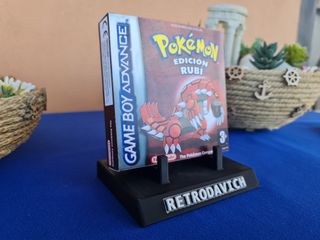 Caja Pokémon Edición Rubí Game Boy Advance
