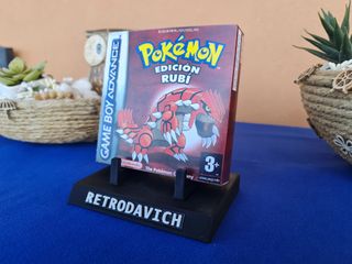 Caja Pokémon Edición Rubí Game Boy Advance