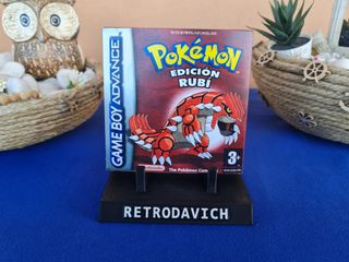 Caja Pokémon Edición Rubí Game Boy Advance