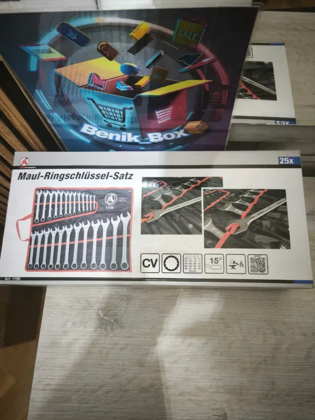 Juego de llaves combinadas 25 piezas BGS Diy 1198