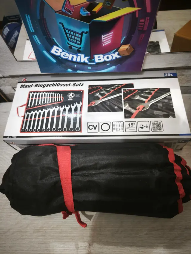 Juego de llaves combinadas 25 piezas BGS Diy 1198