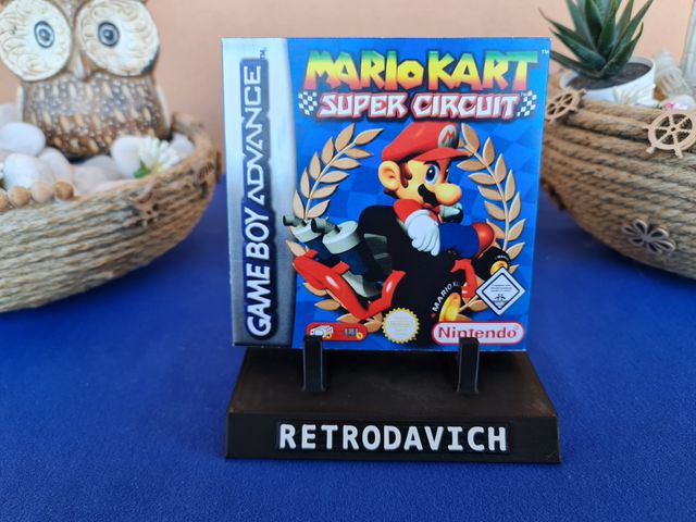 Caja Nintendo Mario Kart Super Circuit GBA