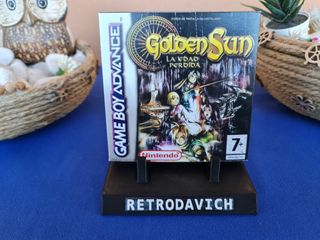 Caja Juego Nintendo Game Boy Advance Golden Sun