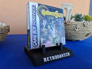 Caja Juego Nintendo Game Boy Advance Golden Sun