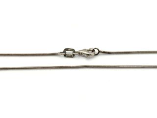 cadena oro 18k con piedra con diamante 21cm