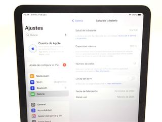 ipad apple ipad air m2 (wi-fi) (a2902) (11,0) 256gb (6th generacion)