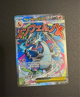 Carta Pokémon Mega Charizard X EX