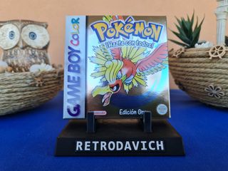 Caja Pokémon Edición Oro Game Boy Color