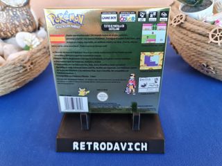 Caja Pokémon Edición Oro Game Boy Color