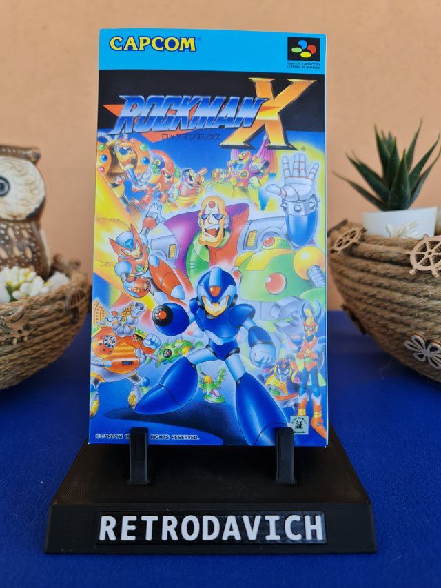 Scatola di ricambio Rockman X Super Famicom