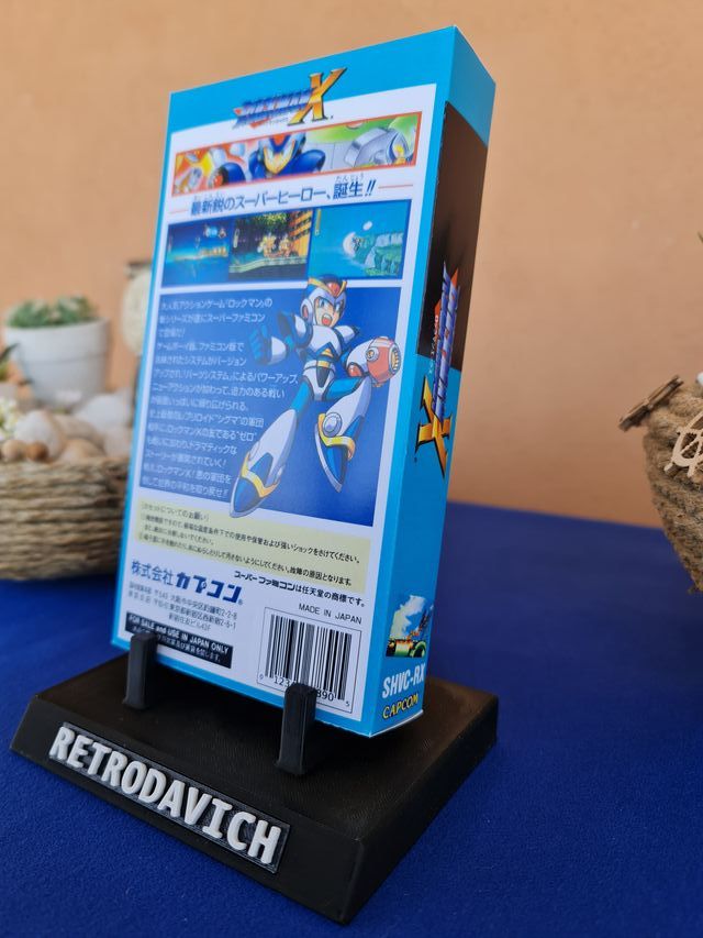 Scatola di ricambio Rockman X Super Famicom
