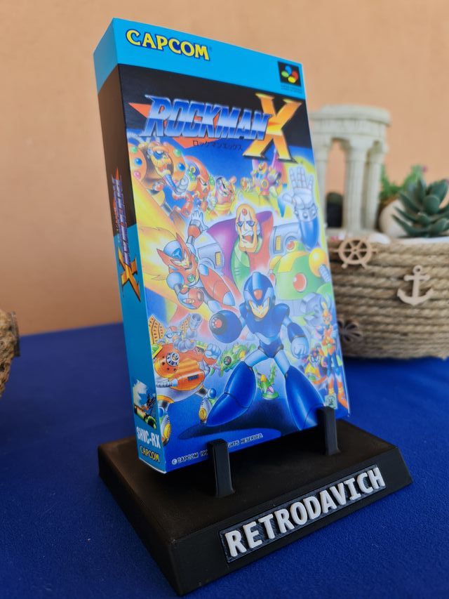 Scatola di ricambio Rockman X Super Famicom