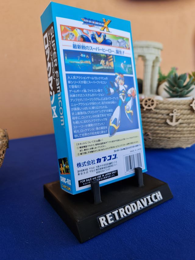 Scatola di ricambio Rockman X Super Famicom