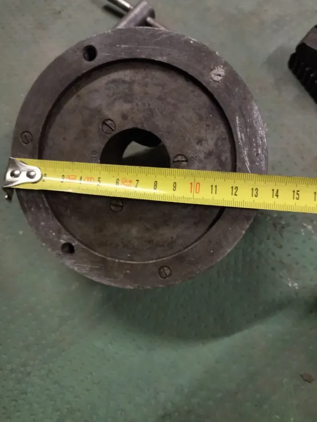 Plato Torno 135mm + Llave y Mordazas