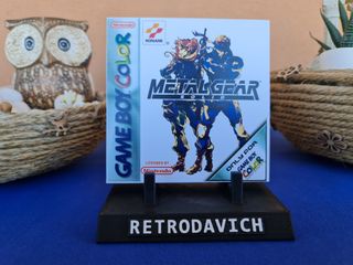 Caja Metal Gear Solid Game Boy Color