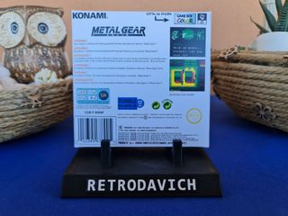 Caja Metal Gear Solid Game Boy Color