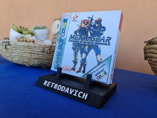 Caja Metal Gear Solid Game Boy Color