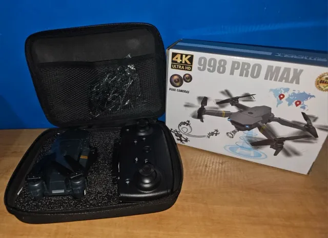 DRON 4K 998 PRO MAX Doble Cámara + Estuche