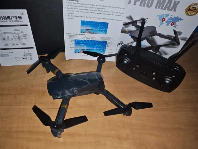 DRON 4K 998 PRO MAX Doble Cámara + Estuche