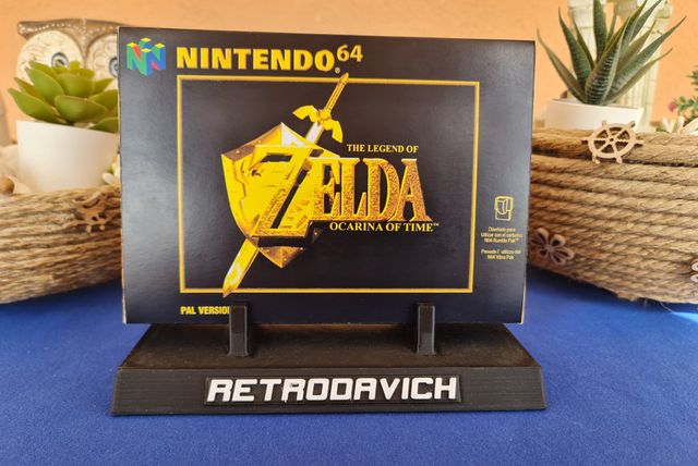 Caja Nintendo 64 Zelda Ocarina of Time