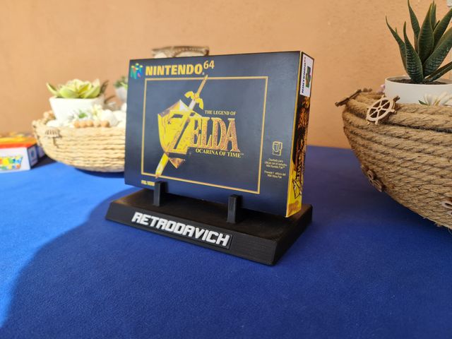 Caja Nintendo 64 Zelda Ocarina of Time