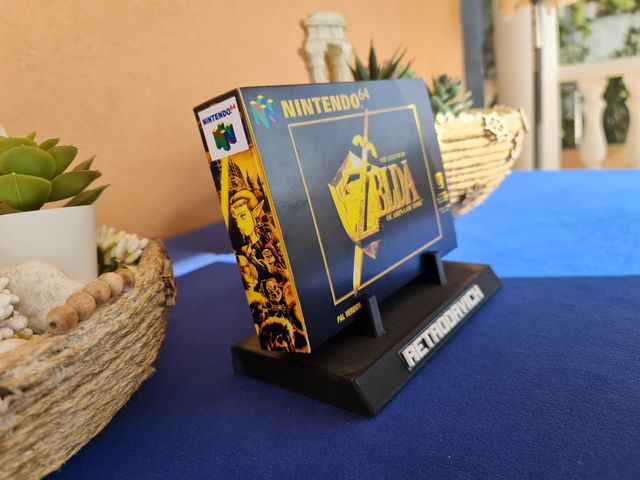 Caja Nintendo 64 Zelda Ocarina of Time
