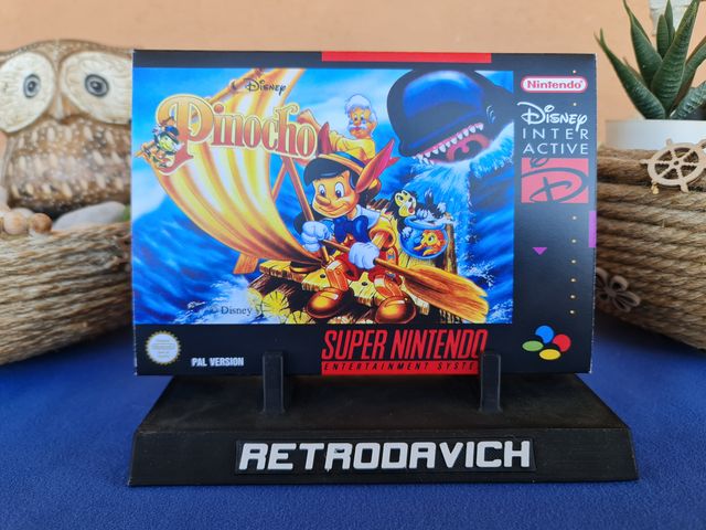 Caja Reemplazo Pinocho SNES