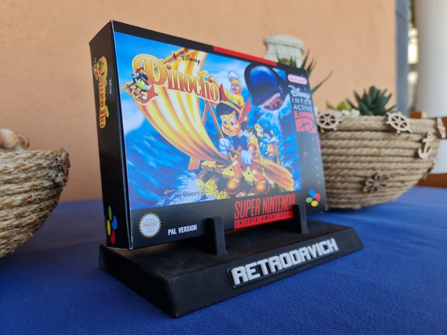Caja Reemplazo Pinocho SNES