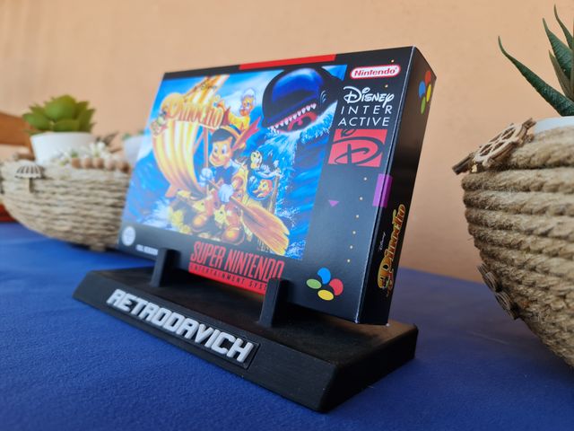 Caja Reemplazo Pinocho SNES