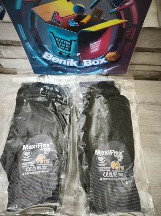 MaxiFlex 12 Pares , Guantes de Montaje Talla 9 L