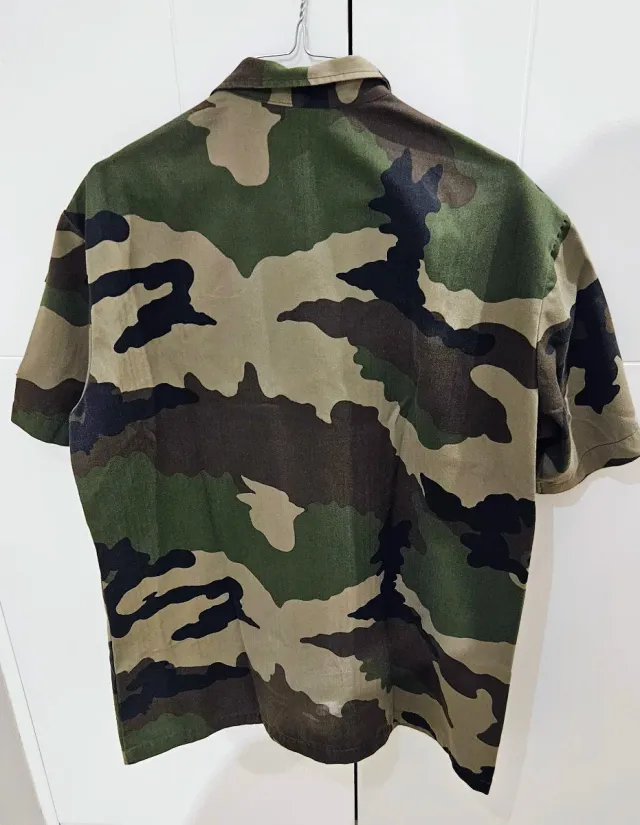 Camisa militar camuflaje
