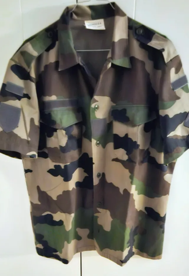Camisa militar camuflaje