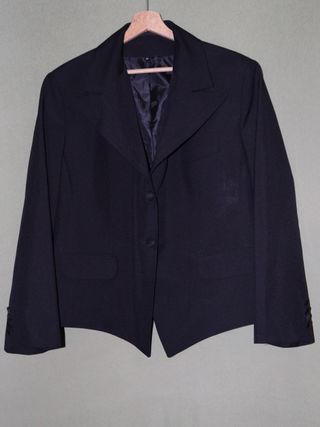 Americana Simone Plitzko Talla 52 Negra