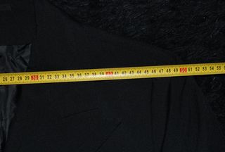 Americana Simone Plitzko Talla 52 Negra