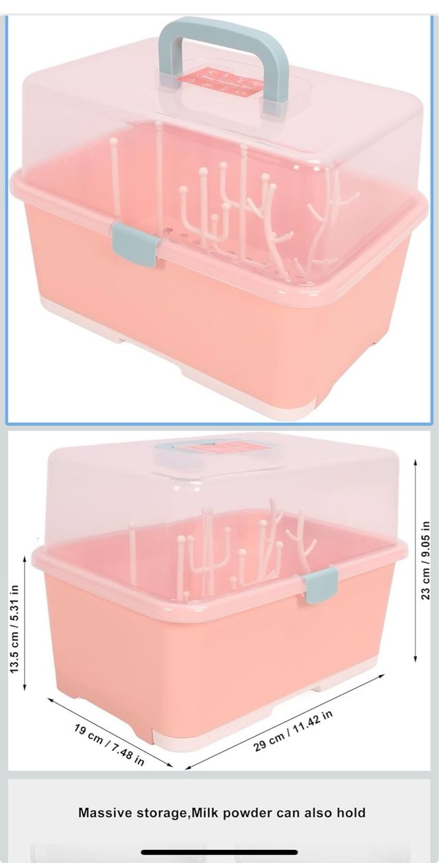 Organizador escurridor biberones y accesorios