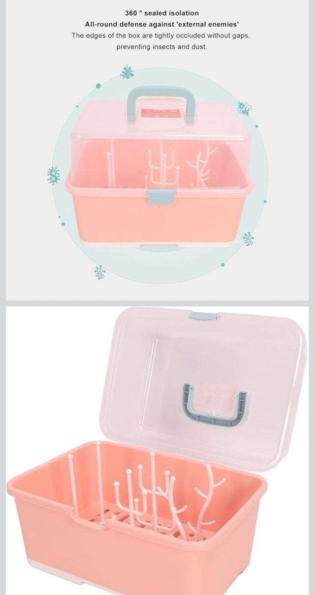 Organizador escurridor biberones y accesorios