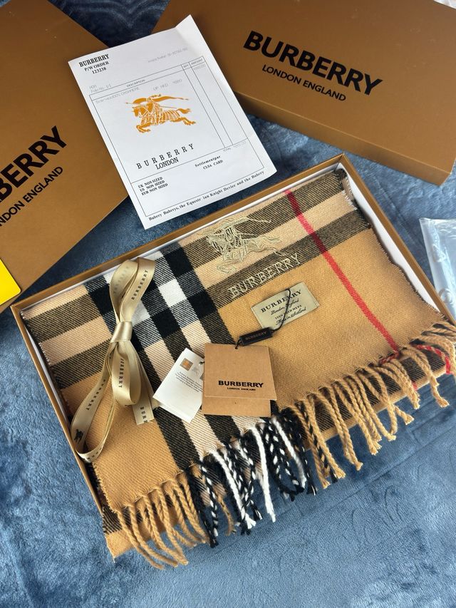 Bufanda Burberry Clásica Check Lana