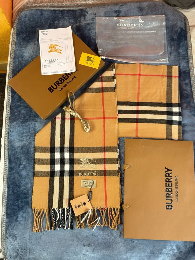 Bufanda Burberry Clásica Check Lana