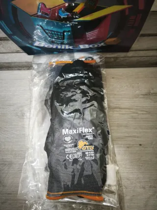 12 Pares , Guantes de montaje MaxiFlex Talla 8 (M)