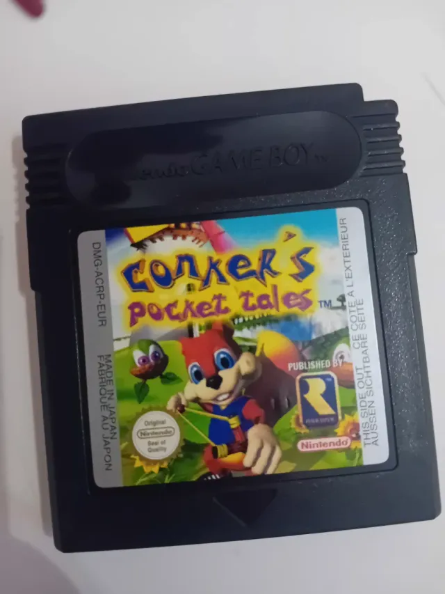Conker's Pocket Tales Game Boy DMG-ACRP-EUR