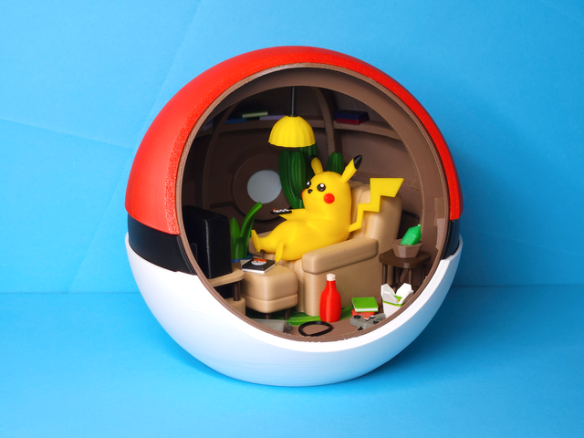 Diorama Pokéball Pokémon