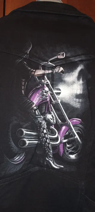 Chaqueta Spiral Direct mujer negra